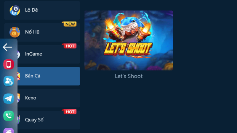 Giới thiệu về bắn cá lets shoot