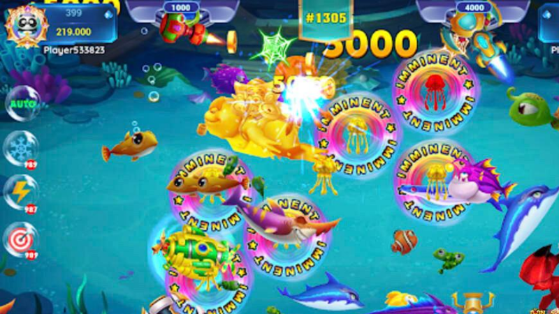 Điều chỉnh góc và sức mạnh tại chúa tể đại dương