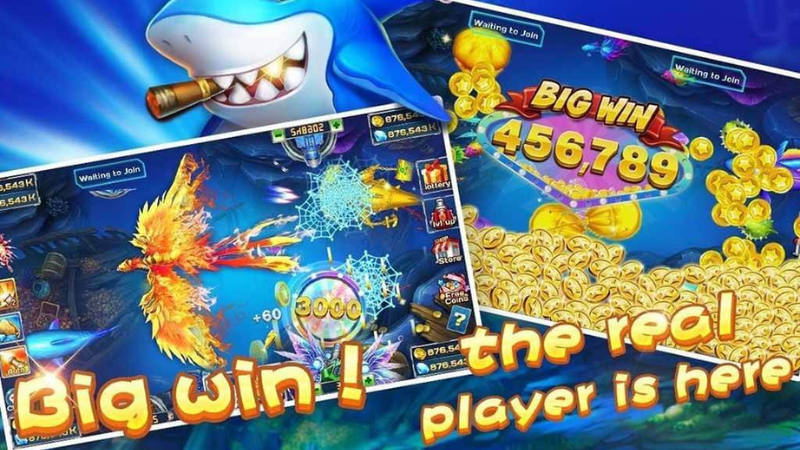 Phần thưởng hấp dẫn trong thiện xạ bắn cá