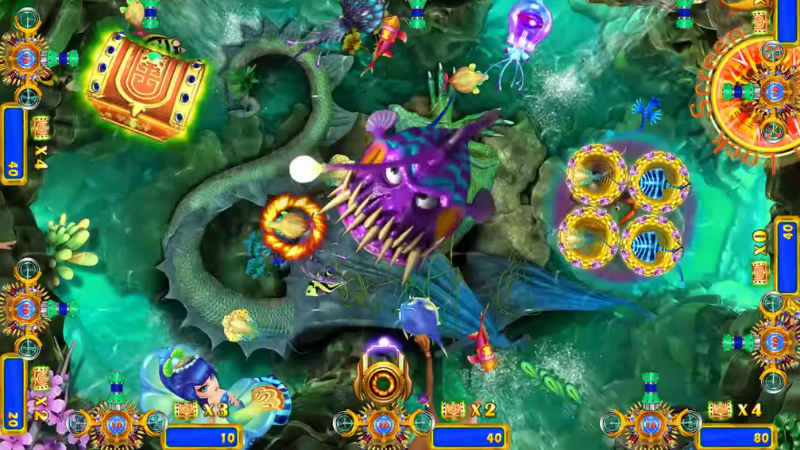 Tận hưởng bắn cá đại lễ hội