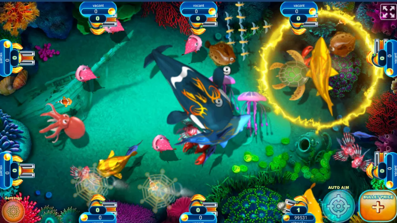 Vũ khí trong 3 gods fishing