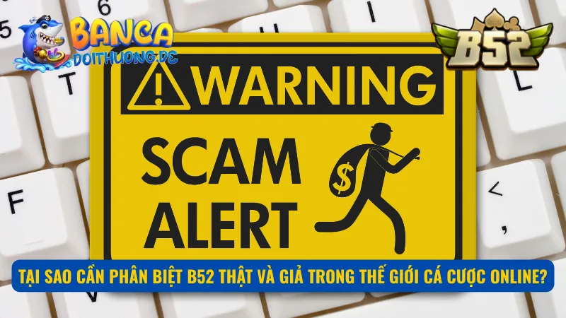 Lý do cần phân biệt thật và giả tại B52 trong thế giới cá cược online