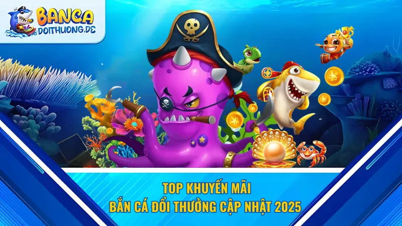 Top khuyến mãi bắn cá đổi thưởng cập nhật 2025